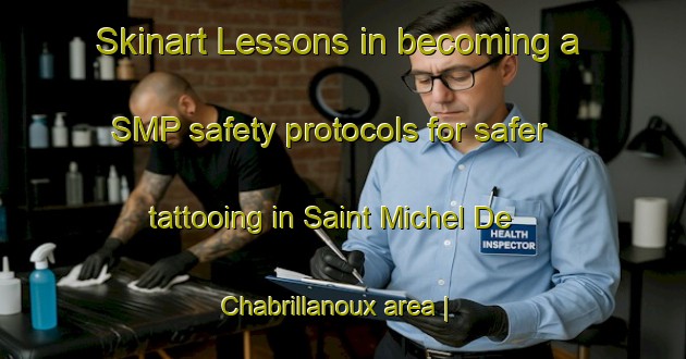 Skinart Lessons in becoming a SMP safety protocols for safer tattooing in Saint Michel De Chabrillanoux area | SmpTraining | SmpClasses | SkinartTraining-France